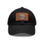 Eagles Soar Dad Hat with Leather Patch, Casual Cap for Bird Lovers, Unique Gift for Birdwatching, Outdoor Adventure Hat, Unisex
