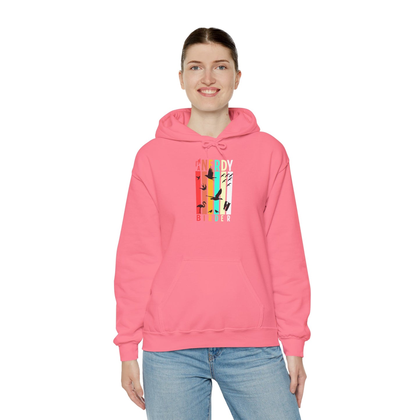 The Nerdy Birder - "I'm A Nerdy Birder" Unisex Hoodie - Cozy Sweatshirt for Nature Lovers