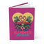 Summer Romantic Flamingos Hardcover Journal - Love Theme, Tropical Design