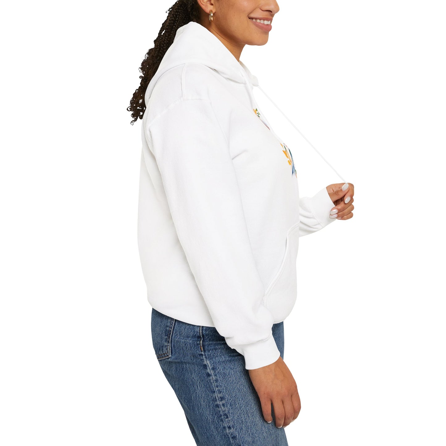 Hummingbird Rainbow Hoodie - Cozy Sweatshirt for Nature Lovers