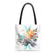 Peaceful Dove Tote Bag in White