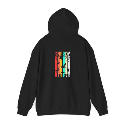 The Nerdy Birder - "I'm A Nerdy Birder" Back Design Unisex Hoodie - Cozy Sweatshirt for Nature Lovers