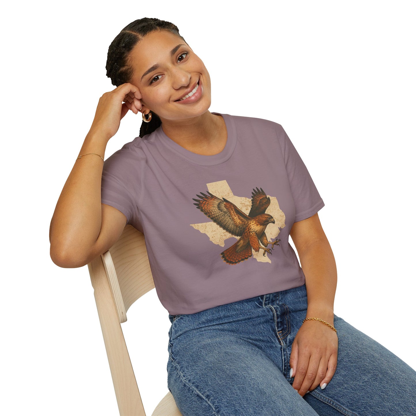 Texas Red-Tailed Hawk T-Shirt