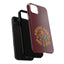 The Nerdy Birder - Birding Heals the Mind & Soul Design, Tough Secure Phone Covers for Bird Lovers, Artistic Gifts for Nature Enthusiasts