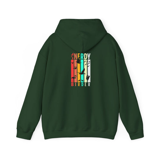 The Nerdy Birder - "I'm A Nerdy Birder" Back Design Unisex Hoodie - Cozy Sweatshirt for Nature Lovers