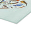 Bird Heart Glass Cutting Board
