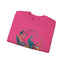 Elegant Peacock Design Unisex Crewneck Sweatshirt