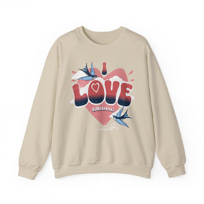 I Love Bird Watching Unisex Heavy Blend™ Crewneck Sweatshirt