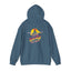 The Nerdy Birder - "Talk Birdy to Me" Back Design Unisex Hoodie - Cozy Sweatshirt for Nature Lovers
