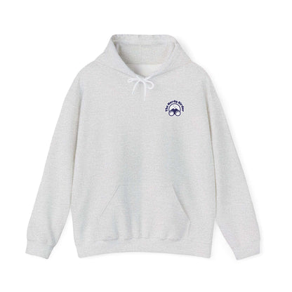 The Nerdy Birder Silly Goose Club Back Design Unisex Hoodie - Cozy Sweatshirt for Nature Lovers