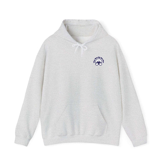 The Nerdy Birder Silly Goose Club Back Design Unisex Hoodie - Cozy Sweatshirt for Nature Lovers