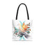 Peaceful Dove Tote Bag in White