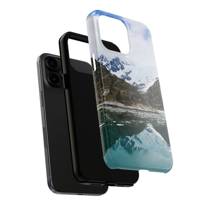 Scenic Mountain Tough Phone Case - Durable Design for Outdoor Enthusiasts