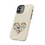 Bird Heart Tough Phone Cases - Cute Wildlife Design, Gift for Nature Enthusiasts, Durable Cases for Birdwatching