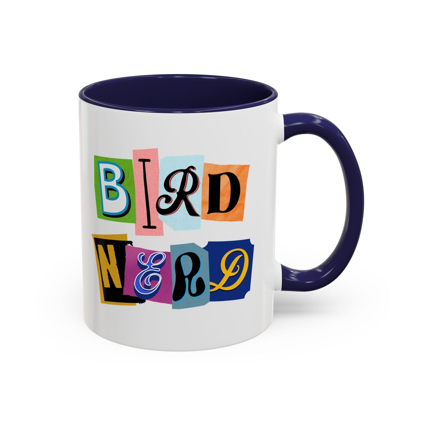 Bird Nerd Accent Coffee Mug - Fun & Quirky Gift for Bird Lovers