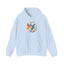 Hummingbird Rainbow Hoodie - Cozy Sweatshirt for Nature Lovers