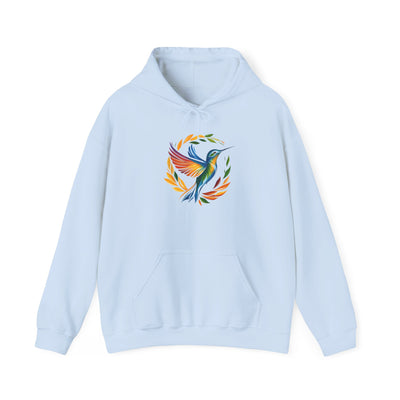 Hummingbird Rainbow Hoodie - Cozy Sweatshirt for Nature Lovers