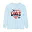 I Love Birding Long Sleeve T-Shirt - Unisex Garment-Dyed Tee for Nature Lovers