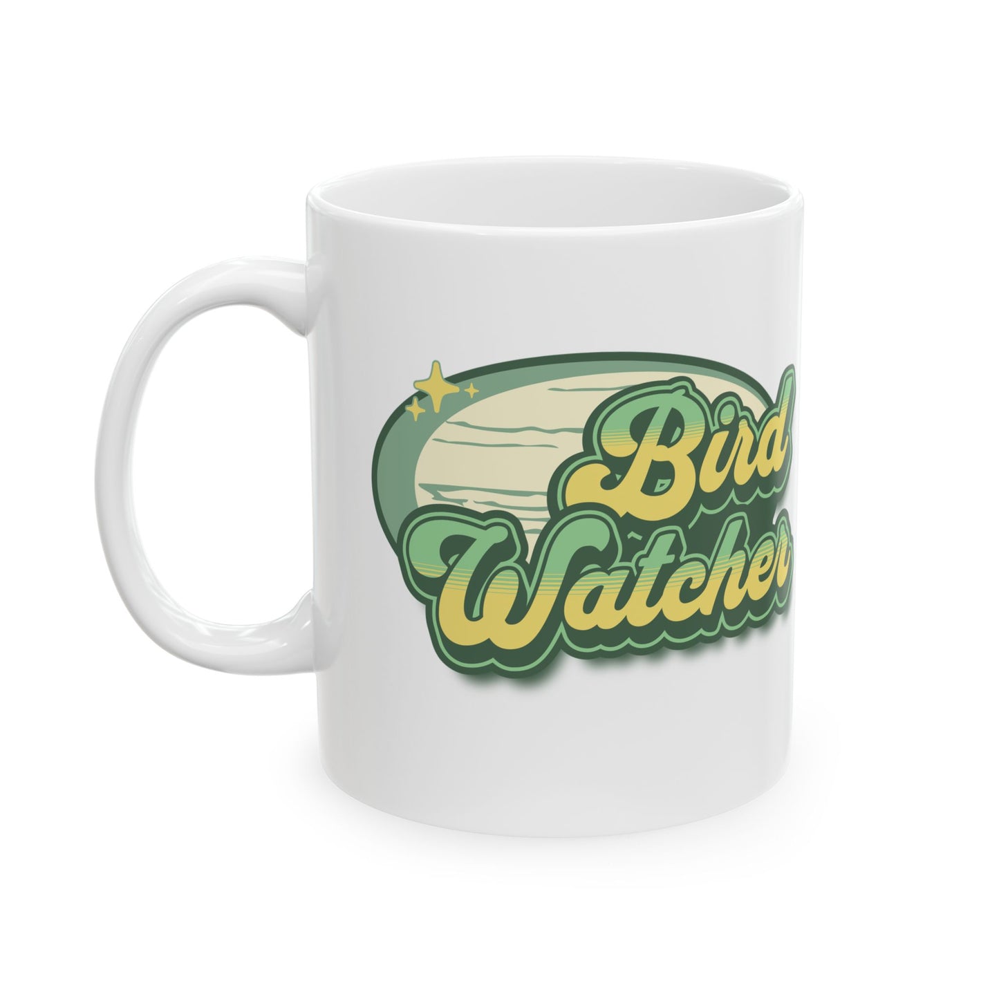Bird Watcher Ceramic Mug - Perfect Gift for Nature Lovers