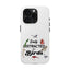 The Nerdy Birder - Easily Distracted by Birds Tough Phone Cases, Bird Lover Gift, Unique Phone Accessory, Nature-Themed Case