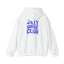 The Nerdy Birder Silly Goose Club Back Design Unisex Hoodie - Cozy Sweatshirt for Nature Lovers