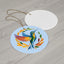 Hummingbird Rainbow Ceramic Ornament —  2 Shape Options