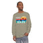 Easily Distracted by Birds Retro Sunset Long Sleeve Tee