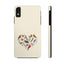 Bird Heart Tough Phone Cases - Cute Wildlife Design, Gift for Nature Enthusiasts, Durable Cases for Birdwatching