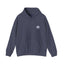 Bird Heart Unisex Hoodie Back Design - Cozy Sweatshirt for Nature Lovers