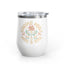 The Nerdy Birder Birding Heals The Mind And Soul Wine Tumbler, 12oz