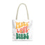 Peace Love Birds Tote Bag – Eco-Friendly Canvas Bag for Nature Lovers