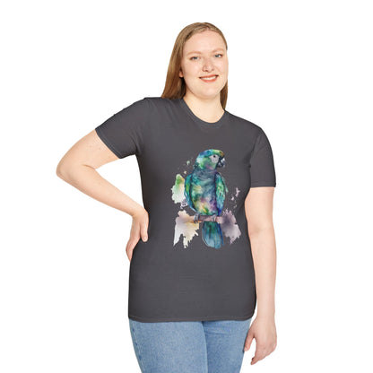Elegant Parrot Unisex Softstyle T-Shirt