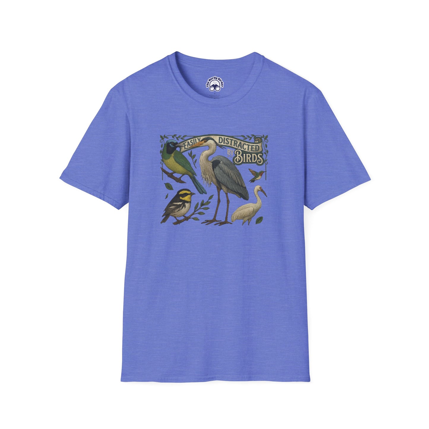 Easily Distracted by Texas Birds Graphic T-Shirt