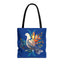 Peaceful Dove Tote Bag in Blue