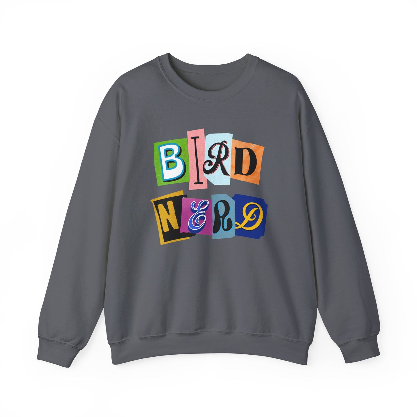 Bird Nerd Crewneck Sweatshirt - Fun Casual Wear for Bird Lovers