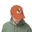 The Nerdy Birder Eagle Vintage Style Hat - Unisex Distressed Cap