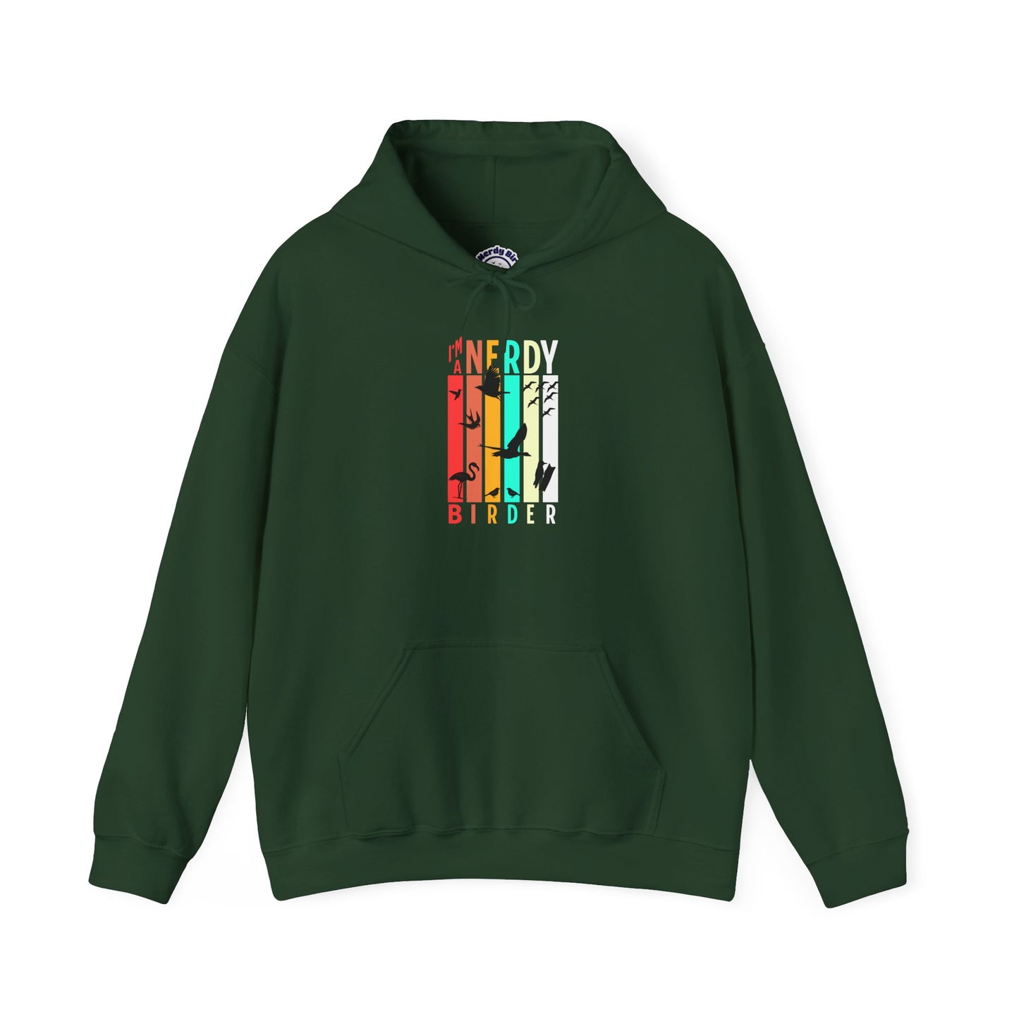 The Nerdy Birder - "I'm A Nerdy Birder" Unisex Hoodie - Cozy Sweatshirt for Nature Lovers