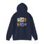 The Nerdy Birder - "Bird Nerd" Back Design Unisex Hoodie - Cozy Sweatshirt for Nature Lovers