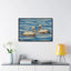 Serene Pelican Canvas Wrap - Coastal Wall Art for Beach Lovers