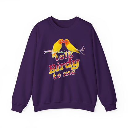 Talk Birdy to Me Unisex Heavy Blend Crewneck Sweatshirt