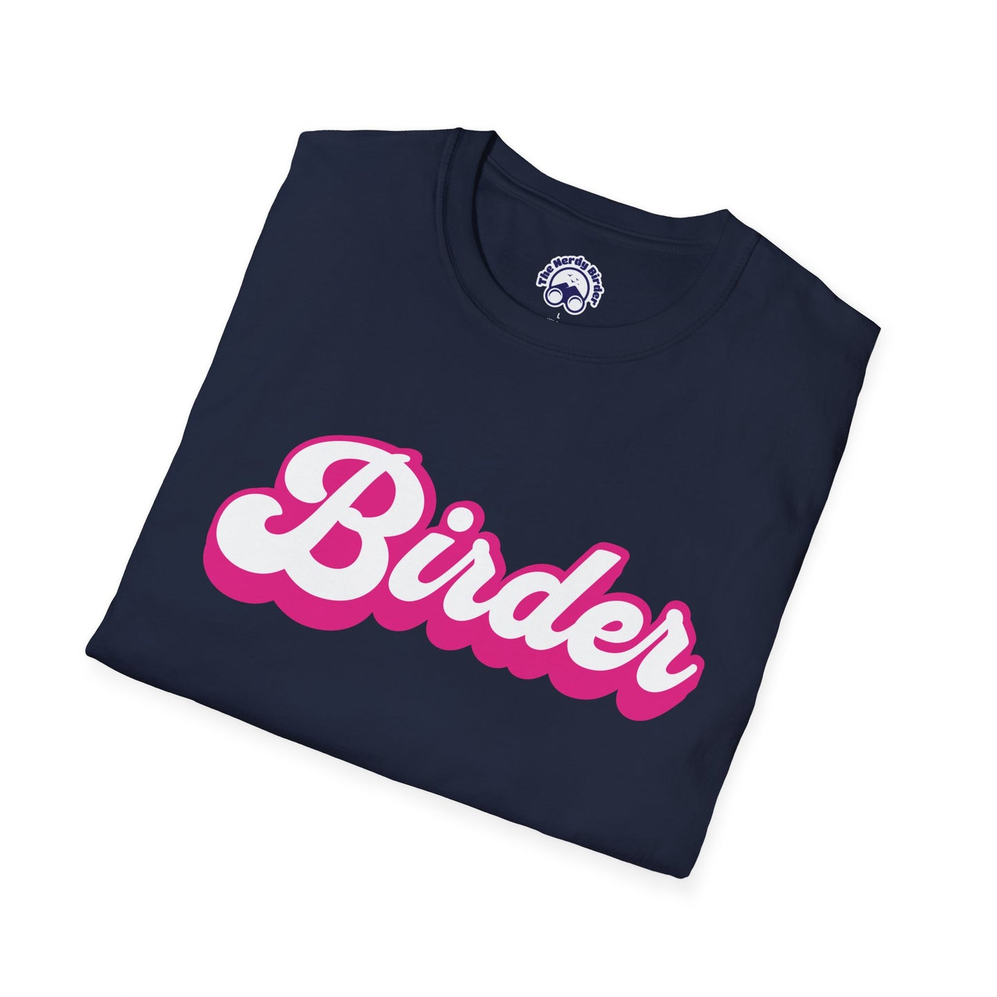 Birder Unisex Softstyle T-Shirt - Retro Vibe Tee for Casual Wear