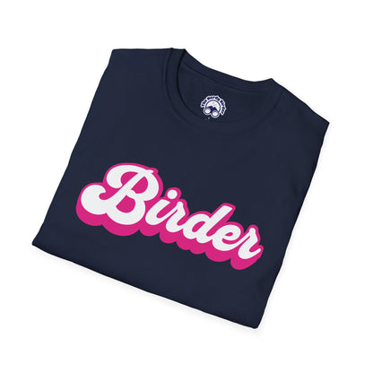 Birder Unisex Softstyle T-Shirt - Retro Vibe Tee for Casual Wear