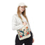 Hummingbird In Bloom Tote Bag - Natural color