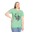 Elegant Peacock Unisex Softstyle T-Shirt