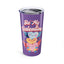 Be My Valentine - Colorful Valentine's Day Purple Tumbler 20oz - Perfect Gift for Sweethearts