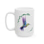 Charming Ceramic Mug – 'Choose Joy Every Day' with Nature-Inspired Design