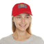 The Nerdy Birder Talk Birdy To Me Dad Hat with Leather Patch Stylish Outdoor Cap
