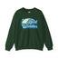 Bird Watcher Teal Graphic Unisex Crewneck Sweatshirt