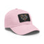 Bird Heart Hat with Leather Patch, Casual Cap for Bird Lovers