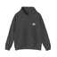 Peace Love Birds Unisex Hoodie Back Design - Cozy Sweatshirt for Nature Lovers